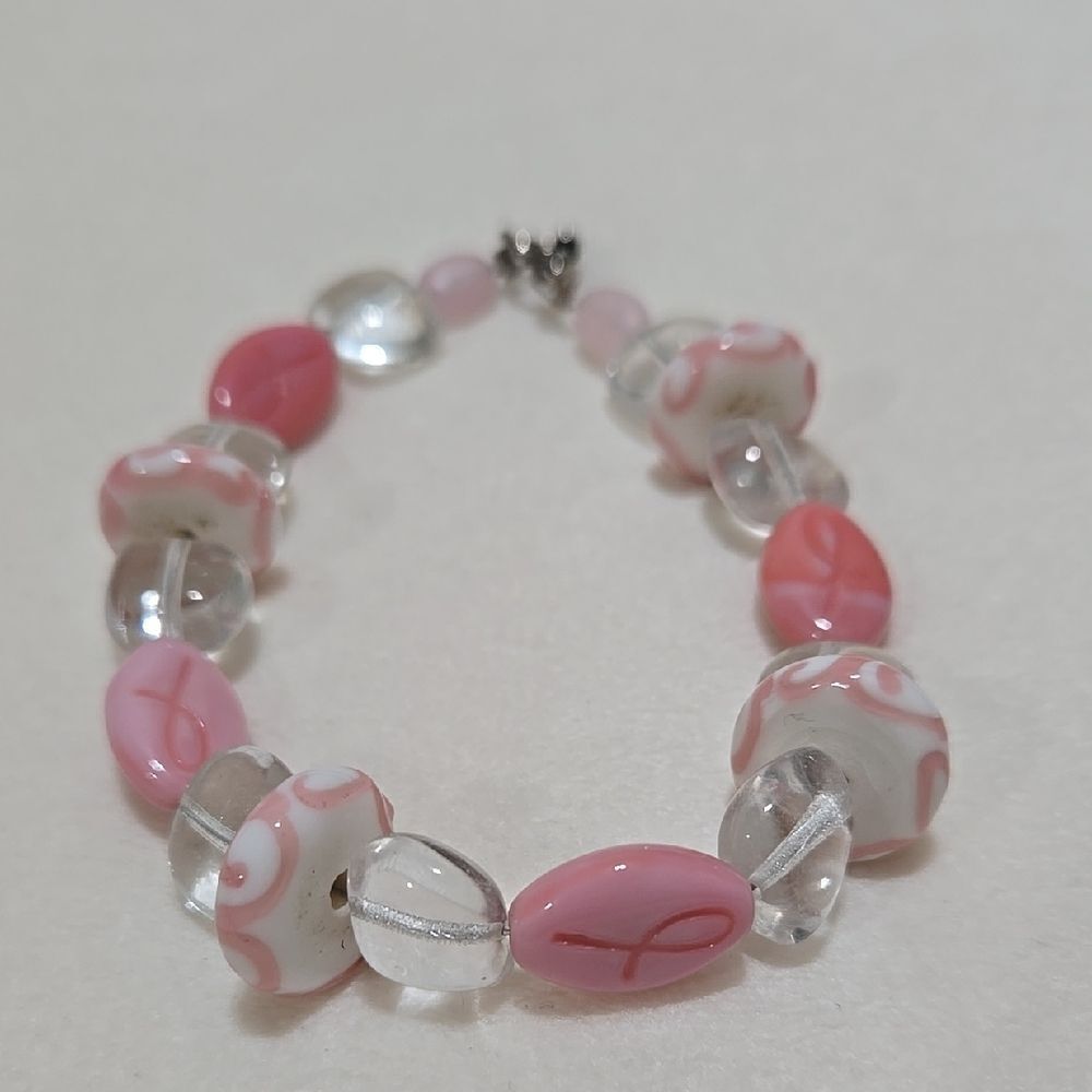 Breast Cancer Awearness Bracelet